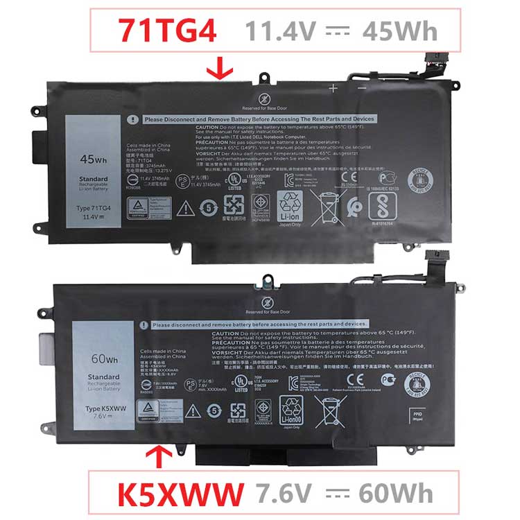 Dell Latitude 7390 Batterie