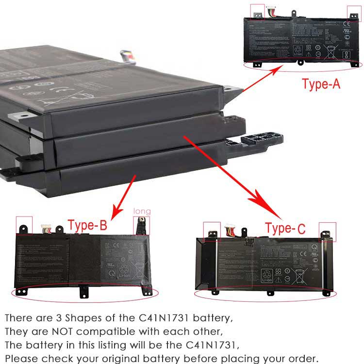 ASUS G715GV Batterie