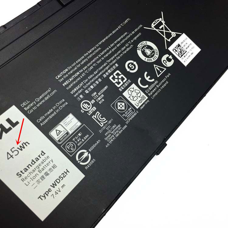 DELL 451-BBFX Batterie
