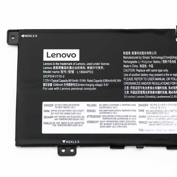 LENOVO L18L4PE0 Batterie