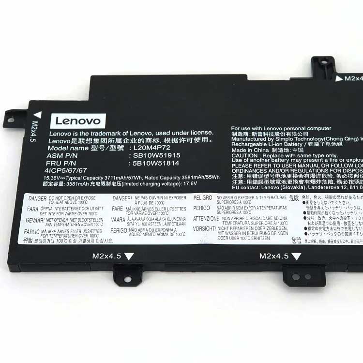 LENOVO L20L4P72 Batterie