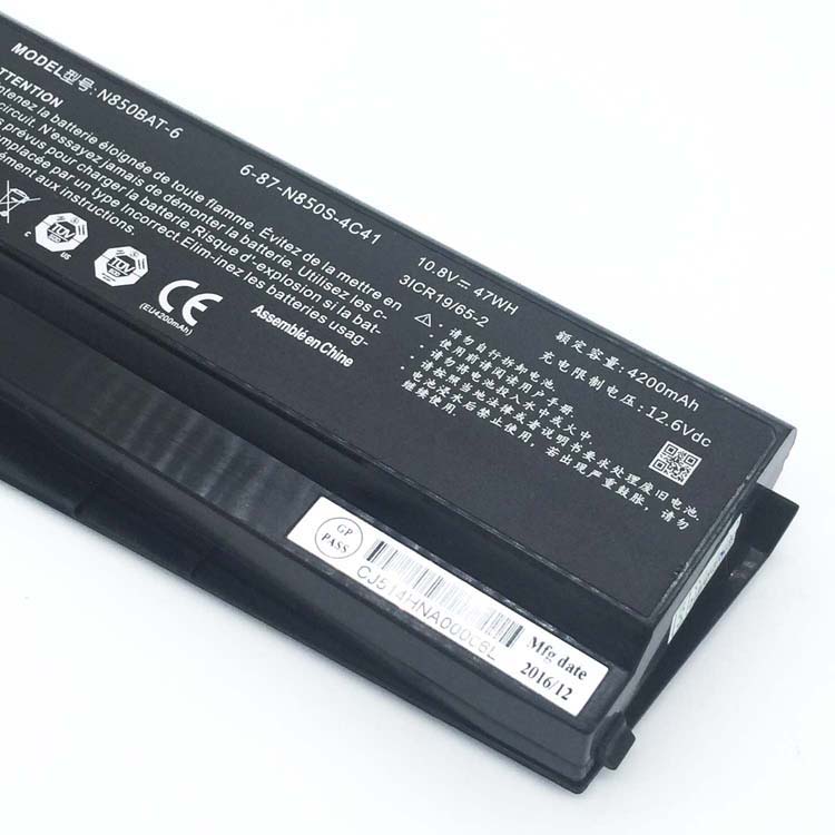 CLEVO 6-87-N850S-4C4 Batterie