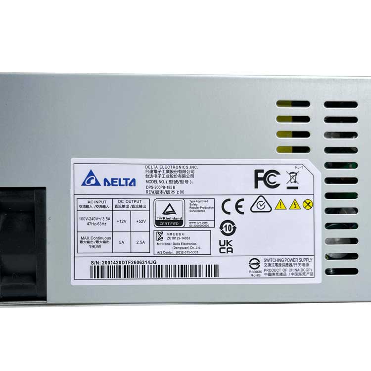 DELTA DPS-200PB-185B Caricabatterie / Alimentatore