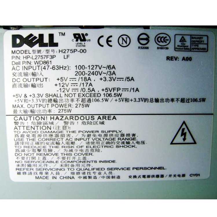 DELL N8368 Caricabatterie / Alimentatore