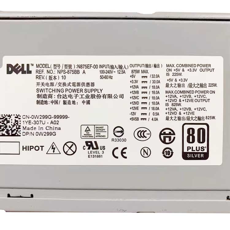 DELL H875EF-00 Caricabatterie / Alimentatore